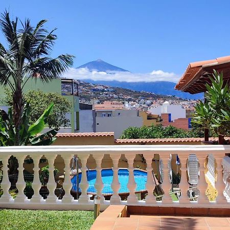 Casa" Vistas Al Teide" Mar Piscina Privada Parking Cubierto Gratuito En Las Instalaciones La Victoria de Acentejo Ngoại thất bức ảnh