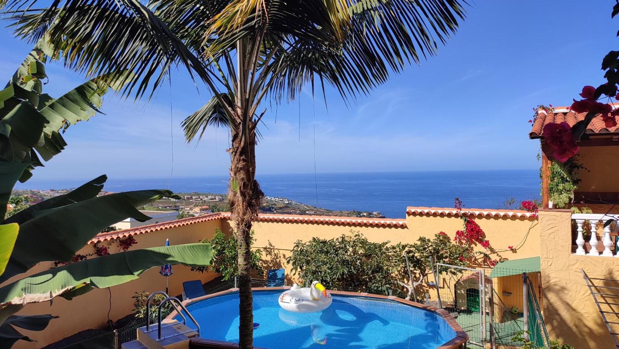 Casa" Vistas Al Teide" Mar Piscina Privada Parking Cubierto Gratuito En Las Instalaciones La Victoria de Acentejo Ngoại thất bức ảnh